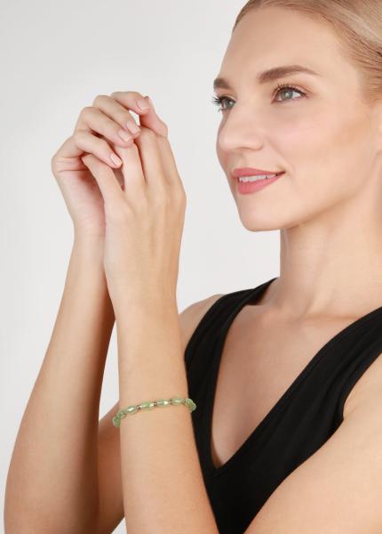 light green - Petit Glamour d'Afrique - Konplott bracelet